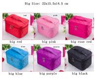 Bolso De Cosméticos Profesional Para Mujer 2023 Capacidad Grande Bolsa De Maquillaje Y Viaje Estilo Cuadriculado Material Nylon Cierre De Cremallera - details 0