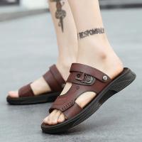Nuevas sandalias 2025 de los hombres de verano de los hombres de la plataforma exterior desgaste playa antideslizante sandalias de doble propósito papá zapatillas resistentes al desgaste - details 12