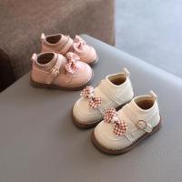 Primavera y otoño nuevo bebé niño zapatos 1 2-3 años niña princesa zapatos solo zapatos pequeños zapatos de cuero suela suave - details 4