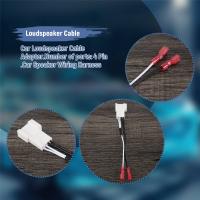 Adaptador de Cable de arnés de cables para altavoz frontal de salpicadero de Tweeter de coche, 2 uds., apto para Toyota Tacoma 2016 2017 2018 2019 - details 6