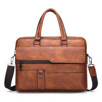 Bolsa De Hombro Para Oficina De Gran Capacidad Con Múltiples Bolsillos Resistente Al Agua Para Hombres Bolsa Bandolera Para Laptop Bolso De Negocios Para Comunicación - details 5