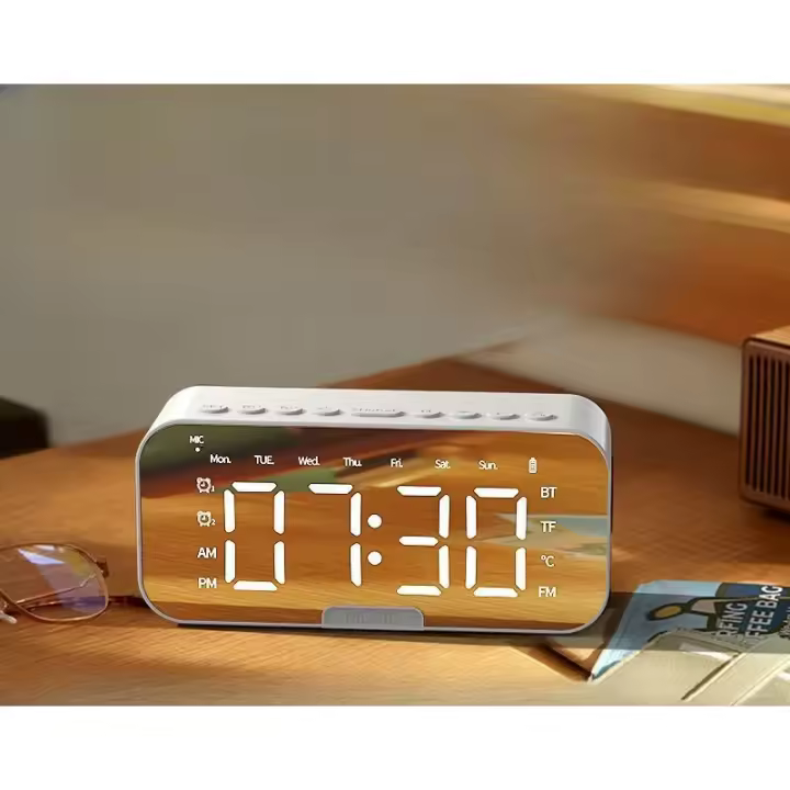 Shake Caliente Modelos Reloj Sonido Bluetooth Inalámbrico AI Inteligente Reloj Despertador Gran Volumen Dormitorio Escritorio Comisario - 1