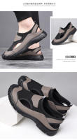 Zapatos de los hombres zapatos casuales de verano de malla de un pedal de malla tejido transpirable con mosca de los hombres zapatos deportivos para correr - details 1