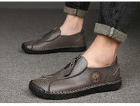 2025 nuevos zapatos de cuero para hombre, talla 48, zapatos de exterior para hombre, zapatos casuales de moda para hombre. - details 1