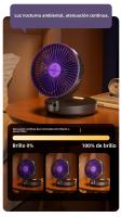 Nuevo ventilador luminoso plegable multifunción de escritorio USB silencioso mini ventilador pequeño cuatro en uno ventilador de circulación de aire - details 15