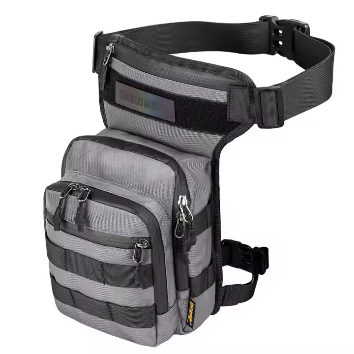 Bolsa de Cintura de Motocicleta Multifuncional de 3L Bolsa de Rodillo de Cintura para Viajes - 1