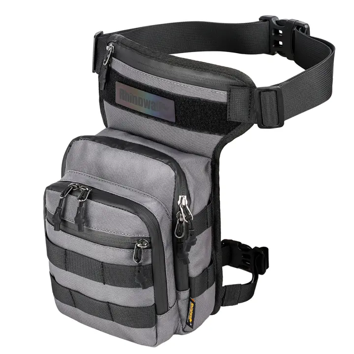 Bolsa de Cintura de Motocicleta Multifuncional de 3L Bolsa de Rodillo de Cintura para Viajes - 1