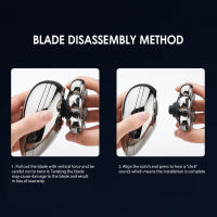 Afeitadora Eléctrica Desmontable y Impermeable 9 en 1 para Cabezas Baldas - details 2