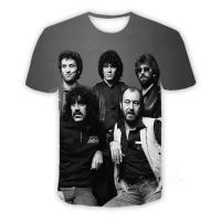Camiseta con estampado 3D de Nazareth Band para hombre y mujer, camiseta de manga corta con movimiento Haruku Hip Hop, secado rápido y transpirable - details 4