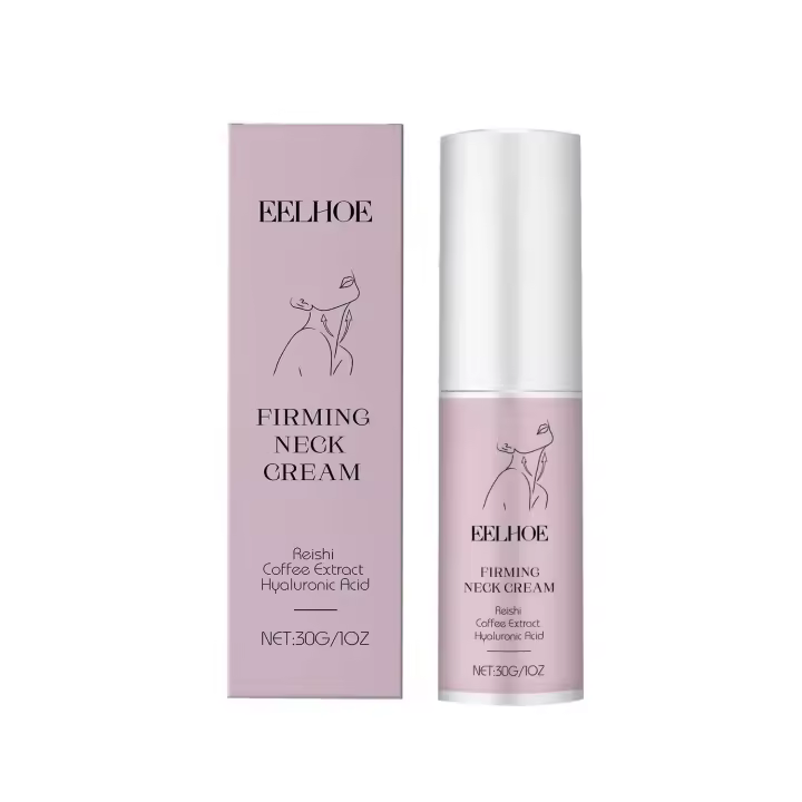 Crema de cuidado: reafirmante suave, lifting, líneas finas en el cuello, hidratante, masaje, crema de belleza para el cuello - 1