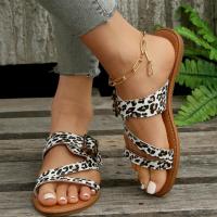 Zapatillas de verano estampadas para mujer, zapatos planos - details 1