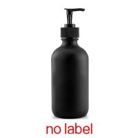 2 botellas vacías con bomba de jabón de plástico negro, recipiente para loción, dispensador de champú, artículos de baño, 300/500ml - details 3