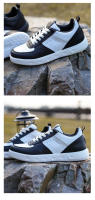 Zapatos de los hombres de la marca de moda primera capa de piel de vaca superficie de moda versátil de gama alta zapatos casuales de junta cómodos de suela suave zapatos de los hombres - details 6