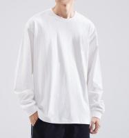 Camiseta De Manga Larga De algodón para hombre, camisetas De talla grande, primavera y verano, 100% - details 5