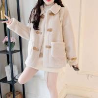 Nueva chaqueta sherpa de otoño e invierno para mujer, chaqueta corta holgada y versátil - details 23