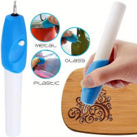 1pc Pluma de grabado eléctrica, Pluma de grabado de precisión inalámbrica, Herramienta de grabado de nombres. Este producto no incluye pilas. - details 1