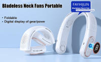 Ventilador de Cuello Portátil sin Aspiradores Recargable 5000 mah 3 Velocidades - details 0