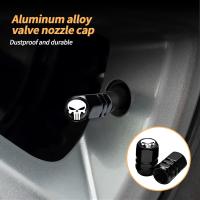 Tapa de válvula de acero inoxidable para ruedas de automóviles, tapa de válvula de metal antipolvo universal, 4 piezas - details 2