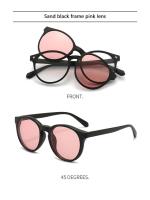 6 en 1 hombres personalizados mujeres polarizadas ópticas imán magnético gafas de sol Polaroid Clip en marco de gafas de sol - details 17