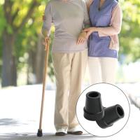 Bastón de goma para caminar, 4 piezas, con férula acolchada, duradera, antideslizante, para Trekking, 19mm - details 2