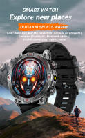 Reloj inteligente Deportivo De Alta Calidad,Pantalla AMOLED de 1,43 Pulgadas,Trae Tu Propia Linterna LED De Luz Fuerte,107+Modo Deportivo,Lmpermeabilización De Llamadas,Asistente De Salud,Reloj inteligente Con Brújula GPS Al Aire Libre,Para Android e Ios - details 0