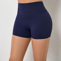 Pantalones cortos deportivos con realce para mujer, ropa deportiva de Yoga para gimnasio, color marrón, rojo, blanco y azul marino, 2024 - details 22