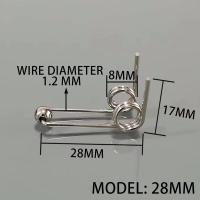 4 Uds. Diámetro del alambre 1,2mm rizador pieza de repuesto arreglar resorte de torsión de doble retorno roto - details 4