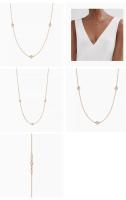ΤΙΦΑΝΗ ™ Elsa Pérez ®   Diamantes por yarda ®   Collar En Oro De 18k Con Tres Diamantes. 16" de largo. - details 0