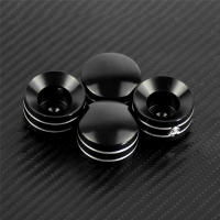 Tapa de cabeza de bujía de motocicleta, cubierta de perno, 4 piezas, negro/cromo, para Harley Sportster XL883 XL1200 48 Touring Street Glide 99-17 - details 2