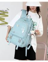 Mochilas de escuela para niñas, mochila escolar grande Kawaii para escuela primaria, bolsa de libros para niños, mochila de viaje impermeable para ordenador portátil - details 11