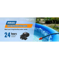 YOUNGTREE Bomba de diafragma de agua dulce sin escobillas, 110 V, transferencia de presión, servicio continuo, 6,0 GPM, 55 PSI, bajo demanda, 110 voltios CA para - details 2