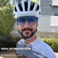 Kapvoe-Gafas de ciclismo con degradado para hombre y mujer, lentes de sol a la moda, UV400, para deportes al aire libre, para bicicleta de montaña, 2024 - details 2