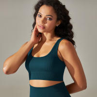Nessaj-Sujetador deportivo sin costuras para mujer, chaleco de yoga a prueba de golpes, top corto transpirable para correr y gimnasio - details 18