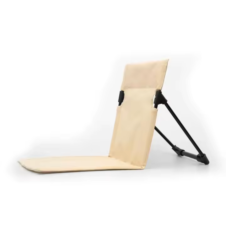 Silla de pesca plegable ultraligera portátil para exteriores, respaldo, martillo para silla de camping - 1