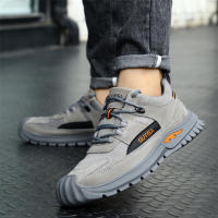 Zapatos de seguridad ANTIPERFORACIONES para hombre, zapatillas de trabajo transpirables con punta de acero, antideslizantes - details 33