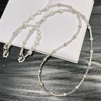 Correa para teléfono móvil con lazo de cuerda colgante, bolas peludas, cordón para teléfono móvil DIY, abalorio largo, correas para el cuello, parche de cordón - details 1