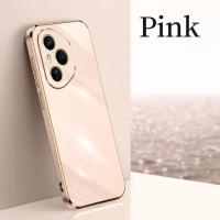 Teléfono con borde dorado para Honor400 400 Lite 300 Pro 200 100 Honor Power GT, funda chapada de silicona suave - details 7