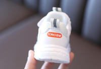 Zapatillas deportivas transpirables de malla con velcro para niños y niñas - details 7