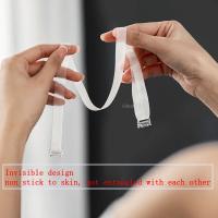 Sujetador Invisible de encaje con espalda descubierta para mujer, Bralette adhesivo de realce, lencería adhesiva de silicona con correa transparente Sexy, ropa interior - details 13