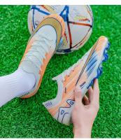 Putian-zapatos de fútbol juvenil con Copa Europea, zapatillas de fútbol de caña baja, sin costuras, con tejido volador, característica de entrenamiento con uñas rotas, 2025 - details 9