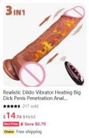 Leten Realista Pareja de Placer con Deslizamiento de Piel Gran Penetración Anal y Vaginal - details 10