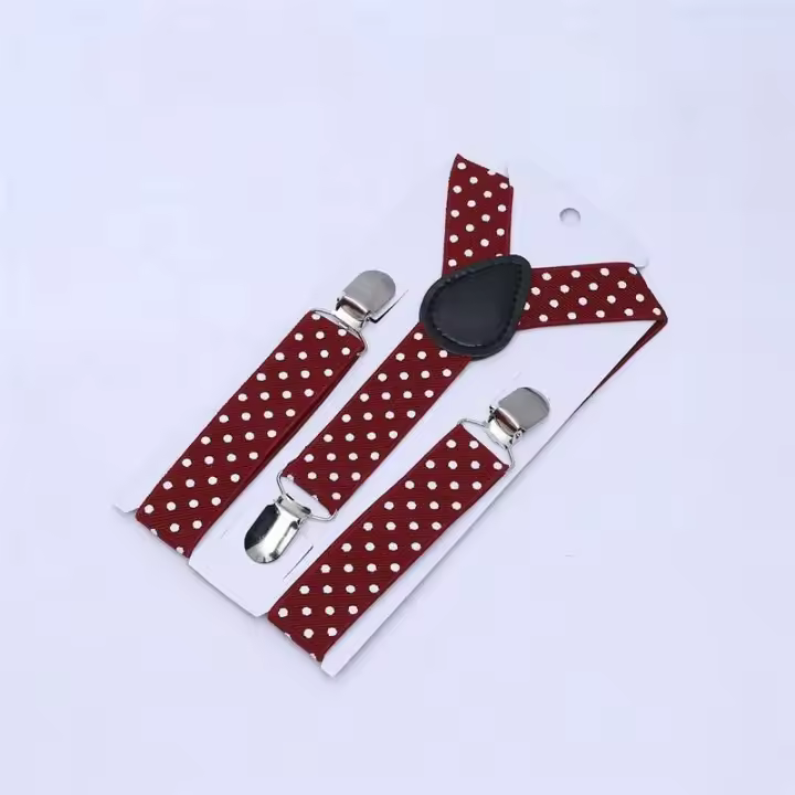 Correas Elásticas para Bebés Clip de Punto de Polka para Niños y Niñas Accesorios de Oso - 1