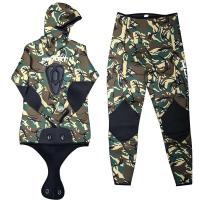Traje de neopreno de 3MM para buceo, conjunto de 2 piezas de camuflaje para hombre, pesca submarina, mantiene el calor, surfistas, traje de buceo de cloropreno - details 17