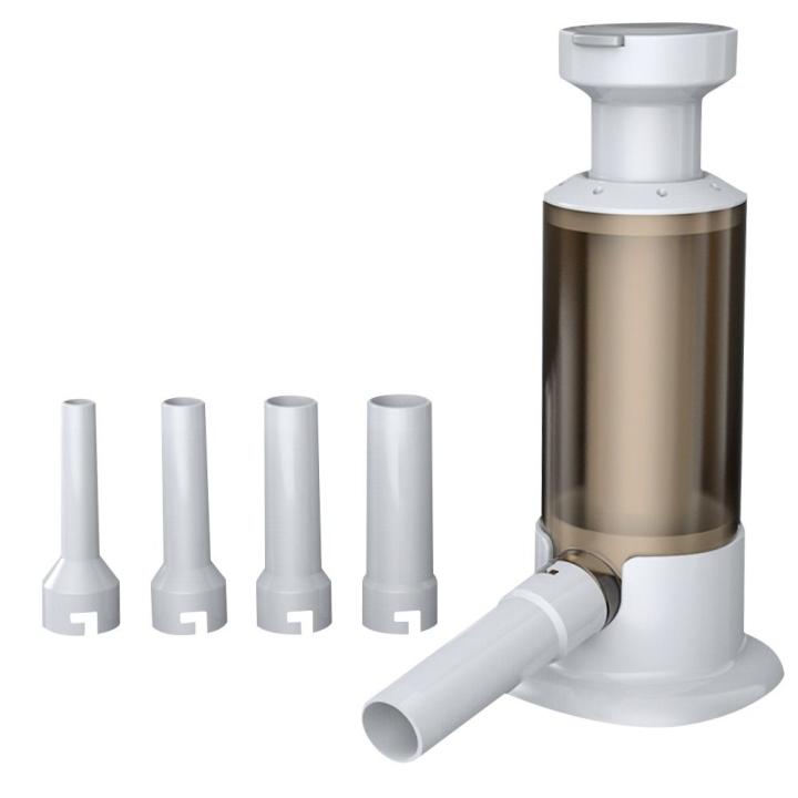 Máquina para hacer salchichas caseras, embutidor de plástico con 4 tubos de relleno, herramienta para hacer salchichas, suministros de cocina
