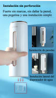 Soporte de almacenamiento de pared sin perforación del extractor de Copa desechable - details 2