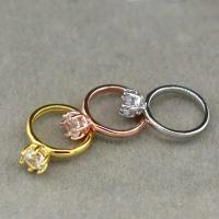 Anillos de diamantes sintéticos para recién nacidos, accesorios para fotografía de bebés, joyas - details 2