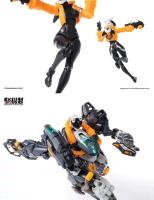 Modelo de Motocicleta Autónica a Escala 1/12 Figuras de Acción de Caballero y Horseman - details 17