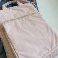 Bolso de nailon de gran capacidad para ordenador portátil, bolso de hombro, bolso cruzado, bolso de mano para documentos de oficina, bolso de mano con cremallera de Color sólido para ordenador - details 29