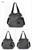Hombro multifuncional para mujer, bolso cruzado de lona, ​​bolso de compras - details 7