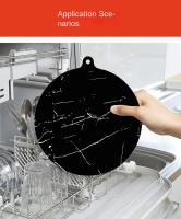 Tapete protector de silicona resistente al calor, Mantel Individual para mesa a prueba de aceite, antideslizante, fácil de limpiar, almohadilla de protección para cocina, Cocina de Inducción - details 10